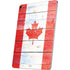 Canada Flag Light Wood Apple iPad Air Skin